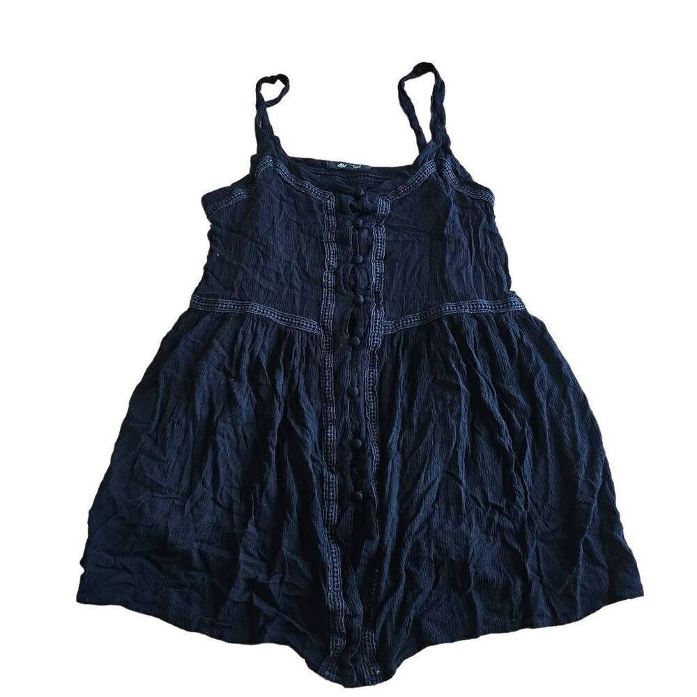 Ripcurl womens juniors Sz M black skate dress